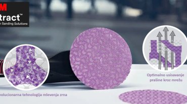 3M Xtract Cubitron II Net Disc 710W