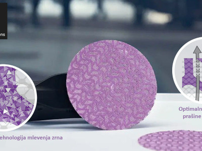 3M Xtract Cubitron II Net Disc 710W