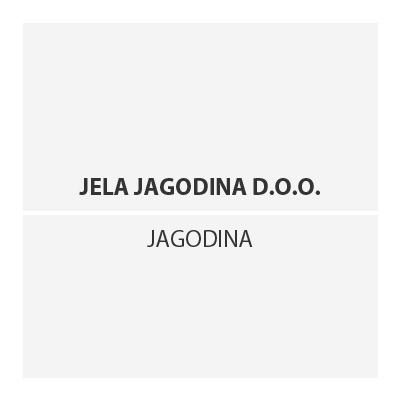 Jela Jagodina d.o.o. logo