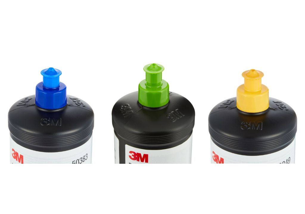 Kojim redosledom se koriste 3M paste: zeleni, žuti i ultramarin čep